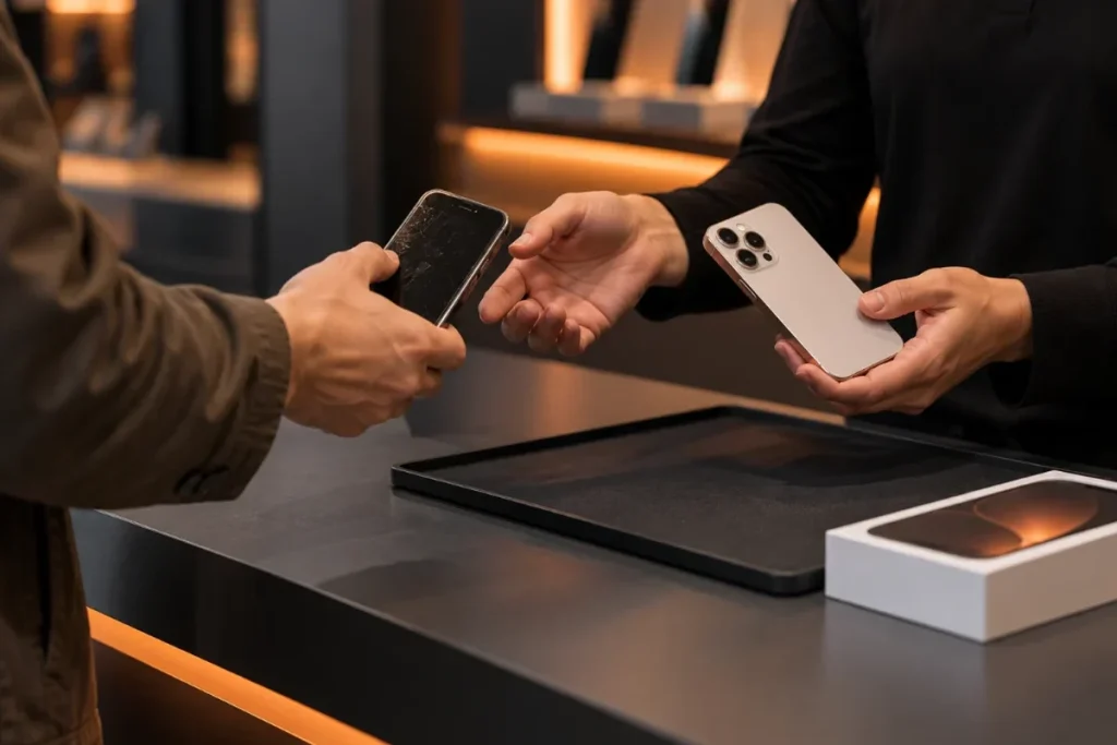 Thu cũ đổi mới iPhone: quy trình định giá và cách nhận trợ giá